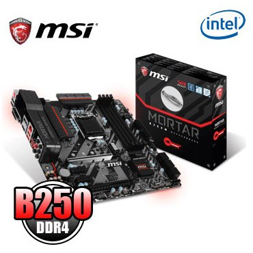 MSI B250M MORTAR + G4600