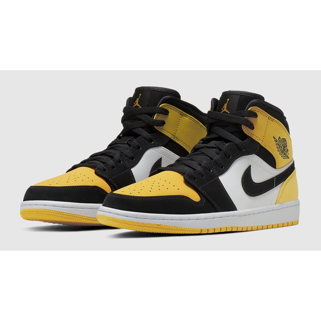 nike 1s yellow and black