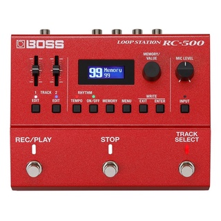BOSS RC-500 Loop Station 循環樂句工作站 三踏板 亞邁樂器 可錄13小時 內建節奏鼓 可接麥克風