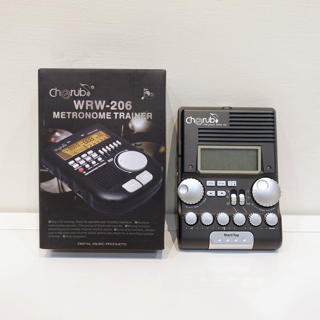 【立昇樂器】Cherub WRW-206 drum trainer 專業爵士鼓節拍器