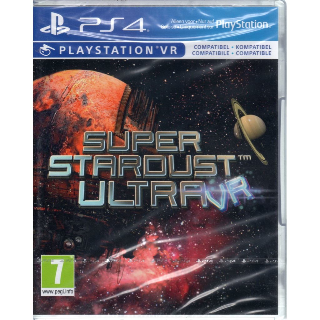 PS4遊戲 VR 超級星塵Ultra Super Stardust Ultra 英文版