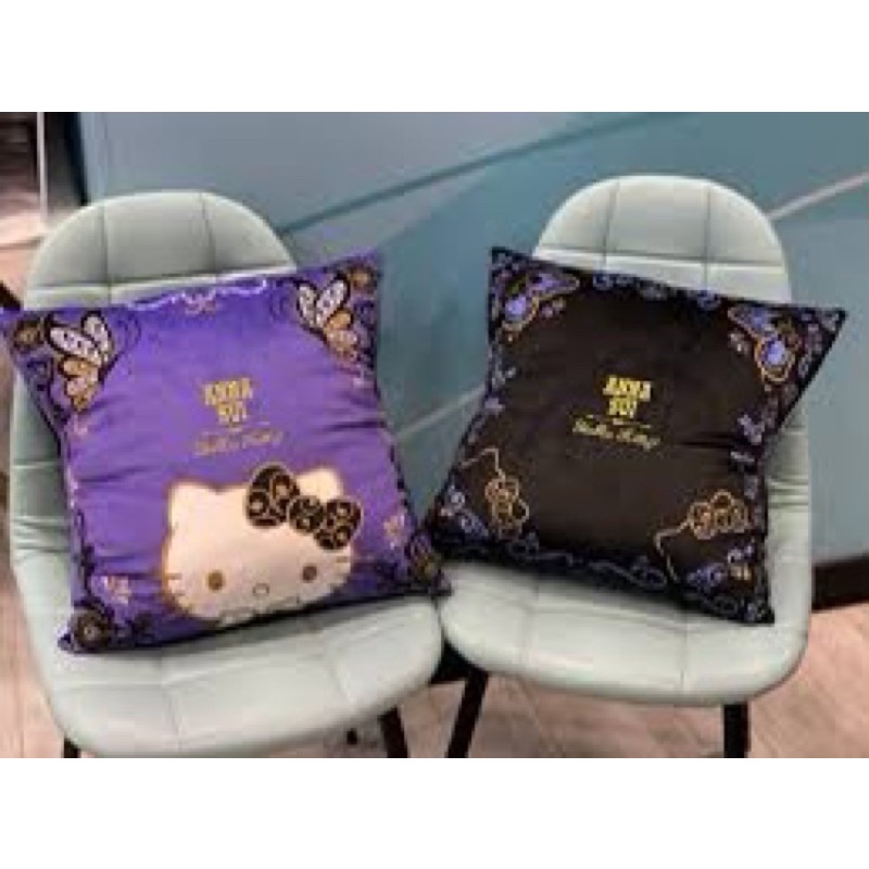 Anna Sui x7-11抱枕暖毯組（贈聯名手提袋）