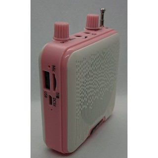 【小琪的店】音樂天使YS-A601小蜜蜂擴音器教學腰掛插卡導遊老人收音機無線大功率擴音機