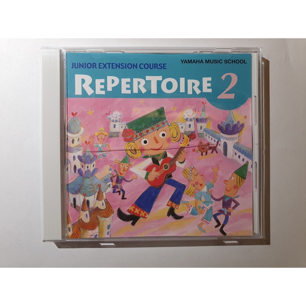 九成新_Yamaha 山葉音樂教室 先修班 Repertoire 2 第二冊 CD