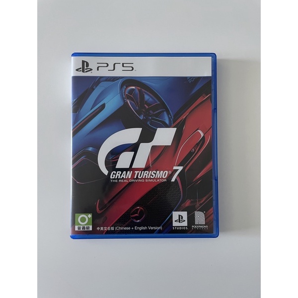 PS4/PS5 遊戲 GT7 跑車浪漫旅 賽車 中文一般版  9成9新 光碟狀況良好