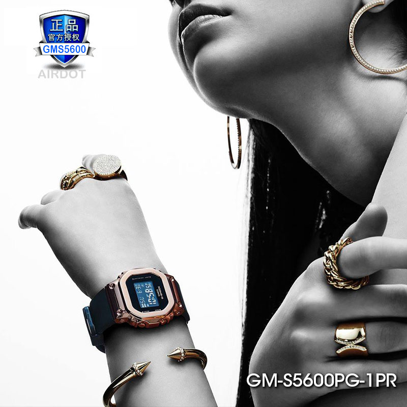 [新] Caslo ORl GM5600 GM-S5600 方形時尚手錶防水手錶