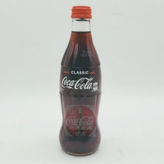 紐西蘭可口可樂經典紅蓋印刷絲印330ml全新玻璃瓶