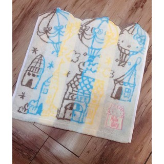Hello kitty熱氣球🎈房屋🏠大方巾/洗臉巾 /手帕巾