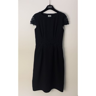 【全新】Philosophy di Alberta Ferretti 黑色短袖洋裝 US Size 4