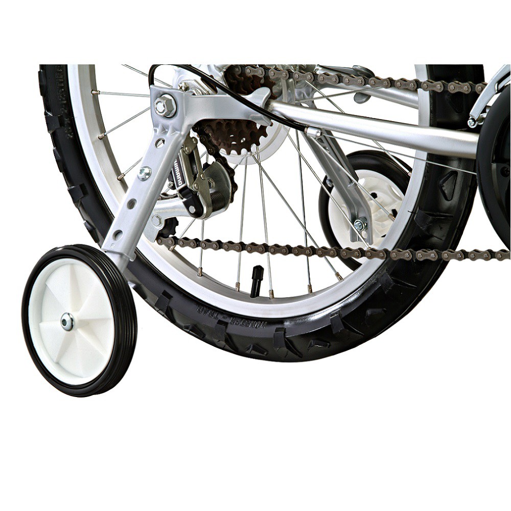 自行車可調式輔助輪 16吋~24吋單速車變速車雙用 兒童腳踏車、童車適用 可載重40kg