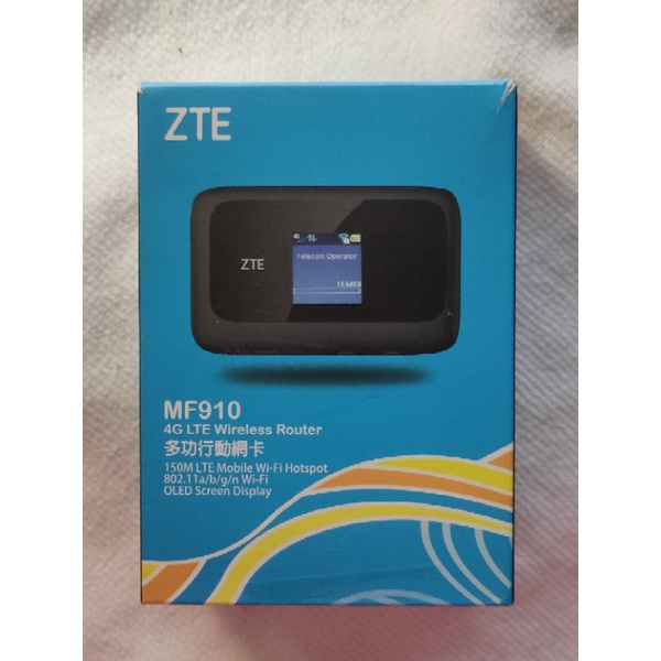 中興 ZTE MF910 4G LTE 多功能行動網卡