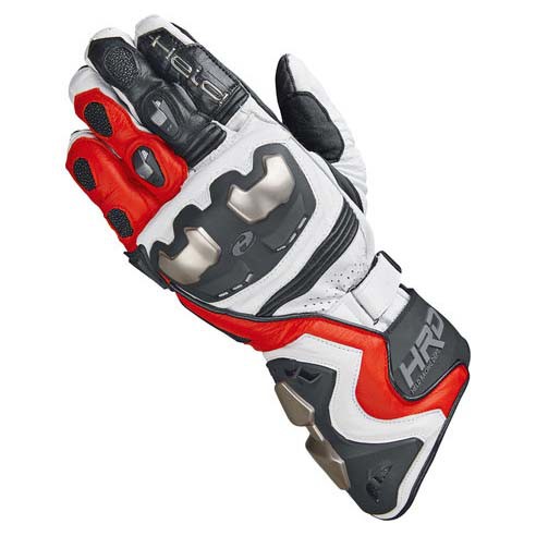 【德國Louis】Held運動型摩托車騎士手套 紅白配色高耐磨袋鼠皮透氣運動競技仿賽頂級手套魟魚皮革小指編號201632
