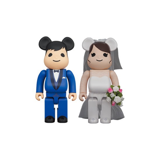 [B168現貨] Be@rbrick グリーティング 結婚 4 PLUS 400%