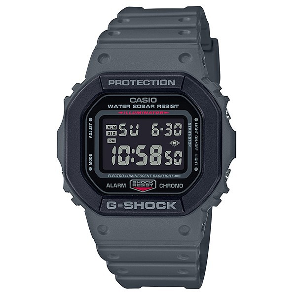 CASIO卡西歐G-SHOCK DW-5610SU-8新街頭軍事系列展現街頭軍風43.8mm