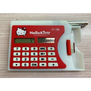 現貨出清Hello Kitty三合一隨身秘書計算機 名片型計算機