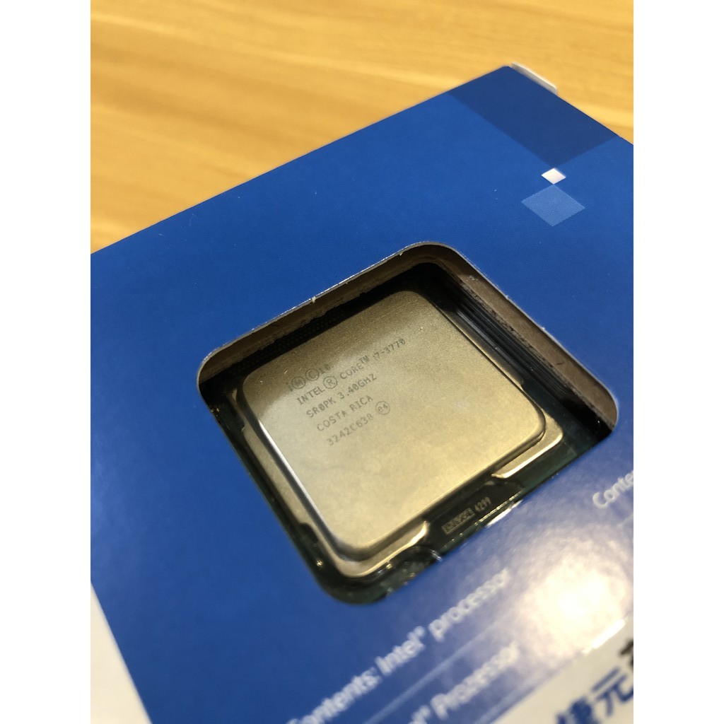 Intel Core i7-3770 CPU 1155腳位 二手