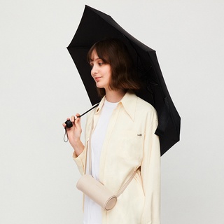 OhSunny遮陽傘雨傘防紫外線小巧便攜遮素色可摺疊送防晒包
