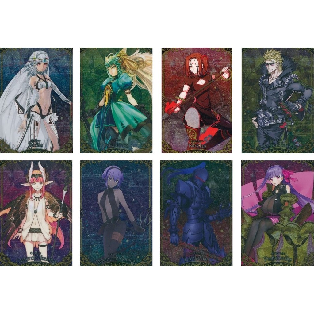 現貨 Fate Fgo 威化食玩收集卡第6 彈r 卡哪吒阿提拉 5308商店 蝦皮購物