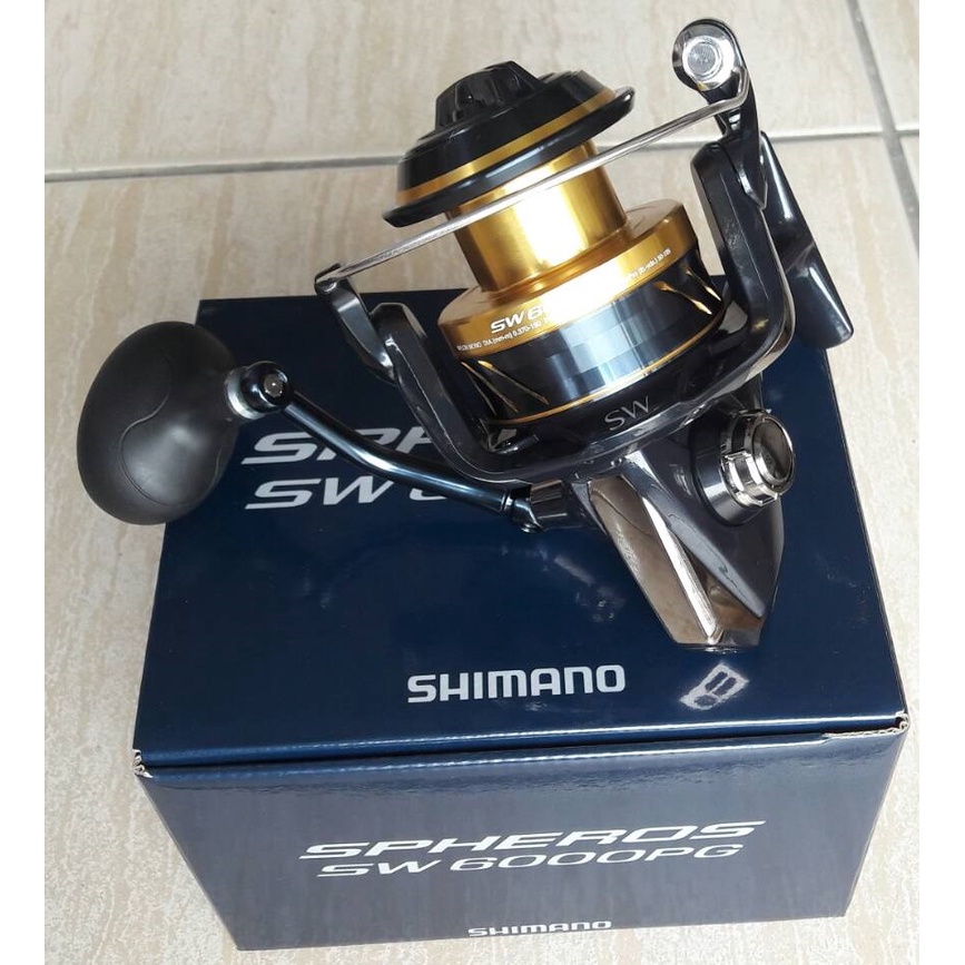 大象(最新款)*shimano SPHEROS SW 對抗巨型魚種 防逆轉大物專用款(旋入式強力把)*