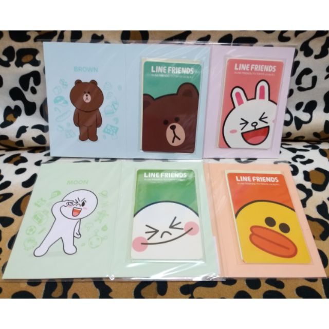 【  現貨   絶版品 】LINE FRIENDS 悠遊卡  熊大  兔兔  饅頭人  莎莉