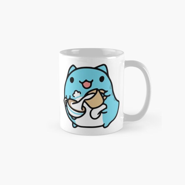 咖啡貓漫畫貓 Bugcat Capoo Clas 馬克杯設計咖啡簡單手柄圓形飲料器印刷圖片茶照片杯