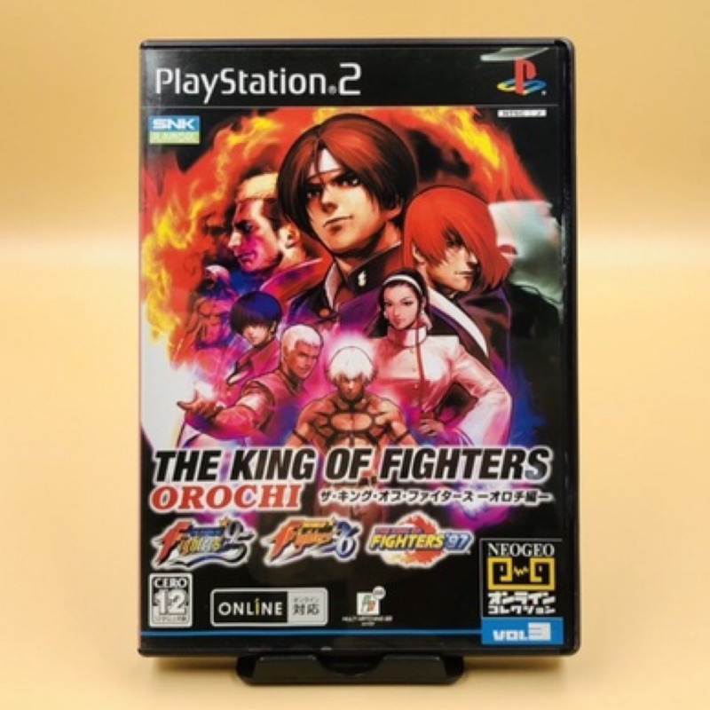 PS2 SNK 日初版 二手良品 拳皇 格鬥天王 大蛇篇 95-97