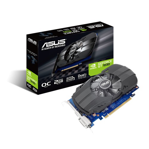 ASUS Phoenix GeForce® GT 1030 2GB DDR5超頻鳳凰版 是迷你主機和家庭娛樂主機首選