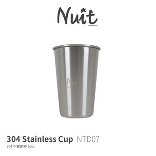 【努特NUIT】 NTD07 304不銹鋼杯500cc(18oz)