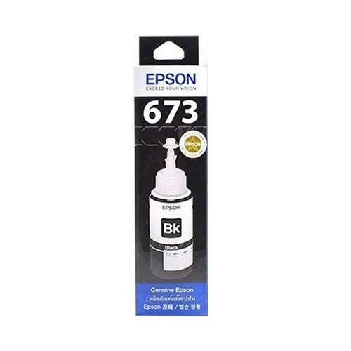 EPSON T673/T6731/T673100原廠黑色墨水 適用:L800/L805/L1800