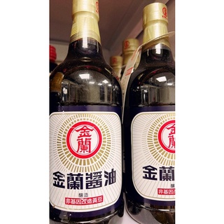 「山霸」金蘭純釀醬油（非基改）1000ml
