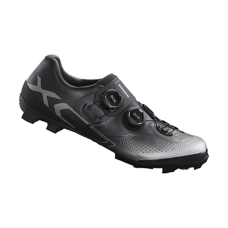 『時尚單車』 贈擦鞋濕紙巾 SHIMANO XC702 登山車 越野競賽級卡鞋 黑色 寬版