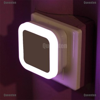 Queen Auto LED 光感應傳感器控制臥室小夜燈床燈美式插頭