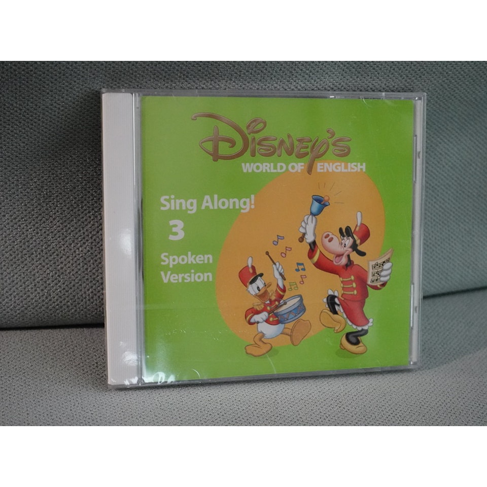 寰宇迪士尼 Sing Along BOOK3  教材 寰宇家庭 disney 光碟