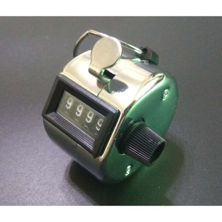 【3戶居小舖】 金屬機械手動計數器 人流量計數器 金屬計數器 圓形唸佛計數器
