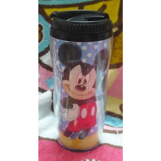 正版﹝Disney﹞授權※MICKEY MOUSE米老鼠/米奇&米妮※【米奇和米妮造型】手握杯/隨行杯(370cc)