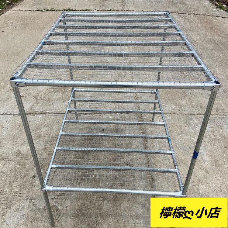 限時下殺 家用溫室花架大棚骨架多肉綠植雙層鍍鋅鋼管方便拆裝鋁合金連接件 蝦皮購物