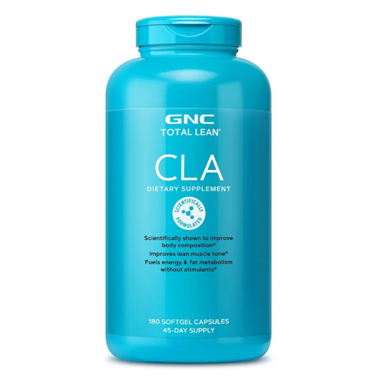 快速出貨 美國GNC CLA 共軛亞麻油酸 TOTAL LEAN 纖靈紅花籽油膠囊 180顆 效期2026年