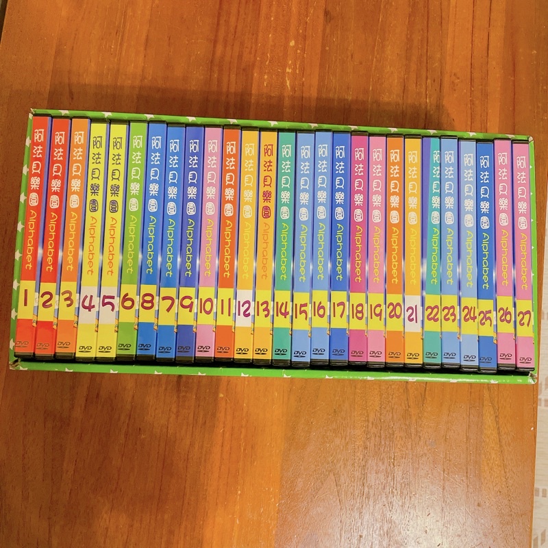 阿法貝樂園 Alphabet  DVD 學習片