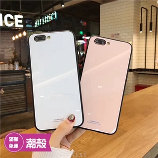 潮殼 純色玻璃鏡面 三星 A42 A31 M11 A9 2018 S8+ A8+ A6+ A7 J4+J6+手機殼