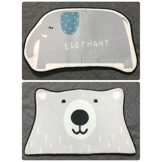 【現貨/出清特價】簡約韓式卡通小熊．小象造型腳踏墊 地墊