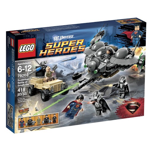 [玩樂高手附發票]公司貨 樂高 LEGO 76003 superman:battle of smallville