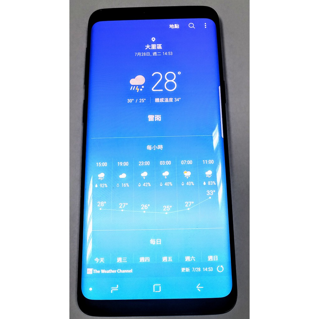 Samsung galaxy S9 5.8吋 64GB 1200萬畫素 SM-G960F/DS