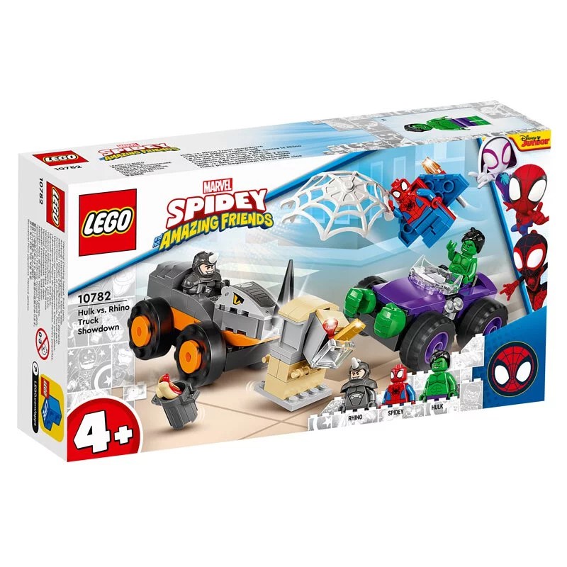 樂高LEGO Marvel 系列 綠巨人和犀牛人的卡車決鬥 10782