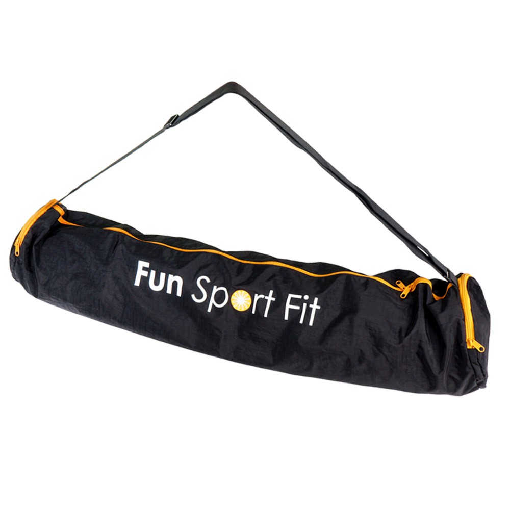 (2L加大款-黑-)莎布娜專業瑜珈背袋-Fun Sport fit(瑜珈袋/瑜珈背包/瑜珈收納袋/瑜珈墊背袋)
