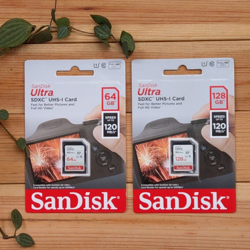 SanDisk ultra SDXC UHS-1 64G 64GB / 128G 128GB 高速記憶卡