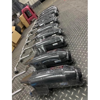 SJ機車精品 章魚工廠 合法認證 黑鐵 排氣管 勁戰四代 五代 BWSR 章魚排氣管 合格鐵排 合格排氣管