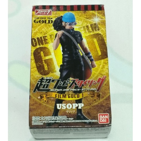 【航海王 FILM GOLD 騙人布 USOPP 日版 食玩 公仔】海賊王 SUPER STYLING 超7 黃金城 新