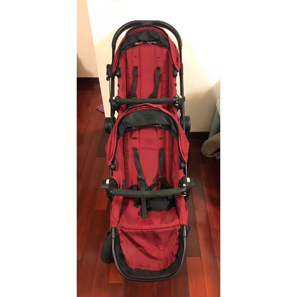 二手baby Jogger City Select 黑管 雙人推車14 7月於翔盛購入 蝦皮購物