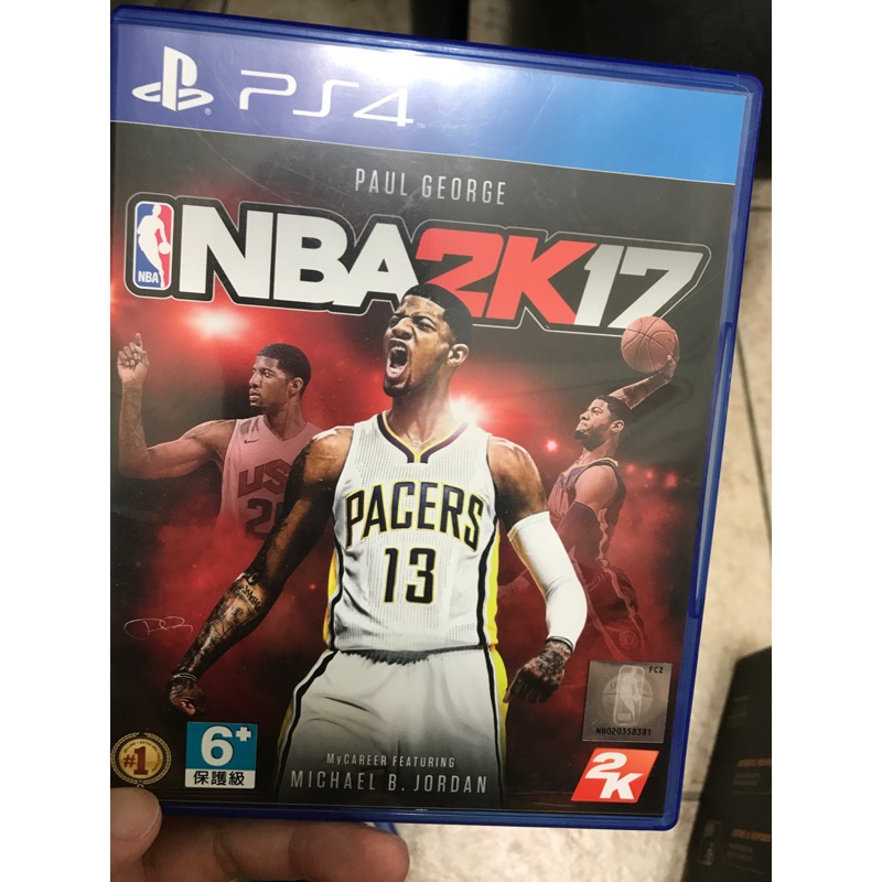 2k17 中文 PS4 無刮傷