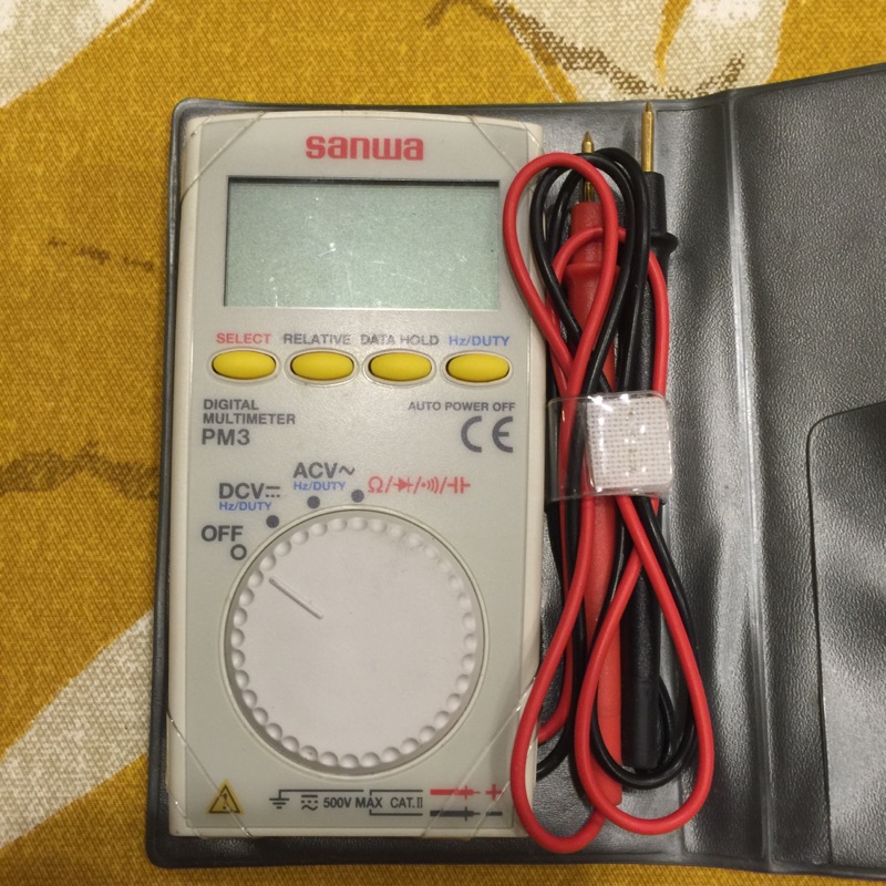 （全新含運）Sanwa PM3日本製萬用電表（無塵室可用）